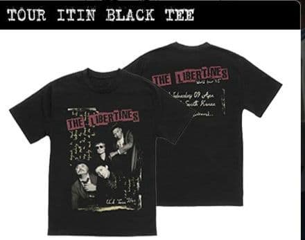 THE LIBERTINES 韓国ツアー Tシャツ Lサイズ