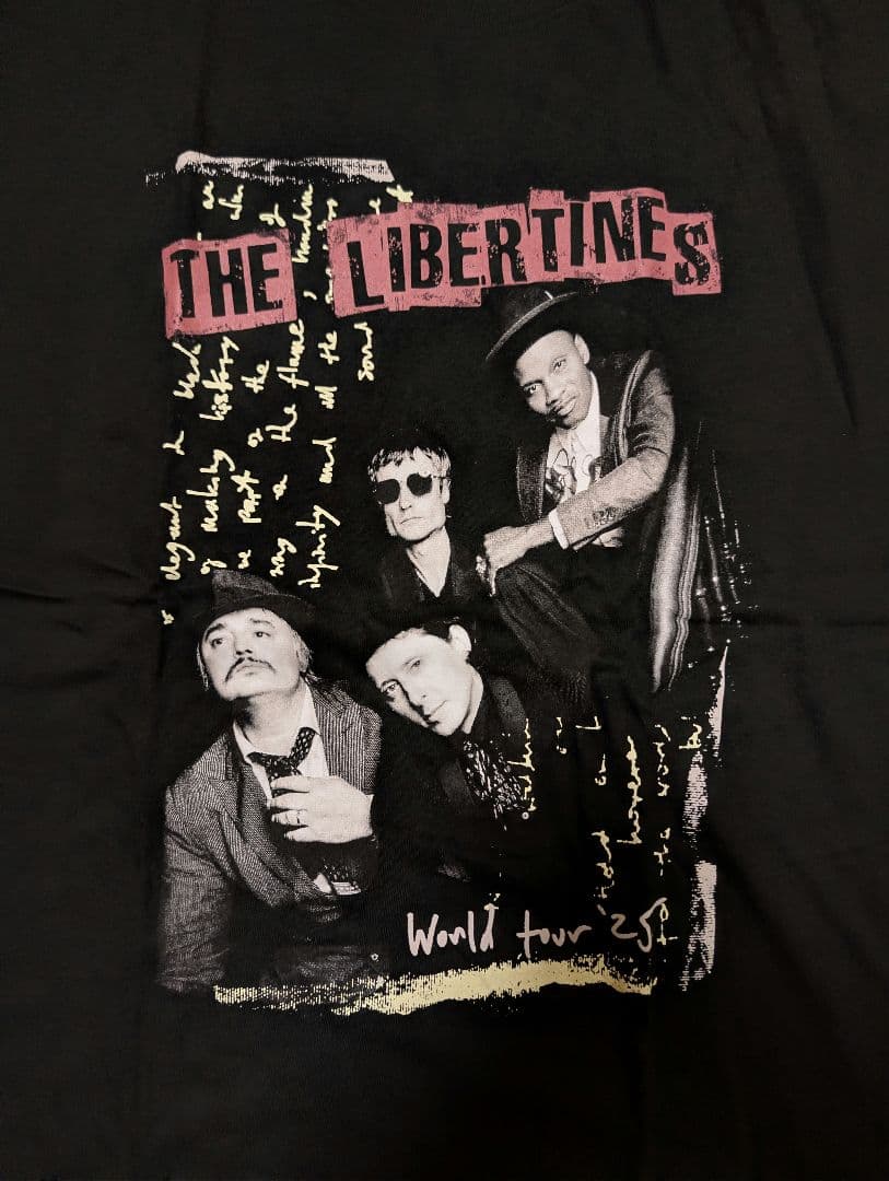 THE LIBERTINES 韓国ツアー Tシャツ Lサイズ