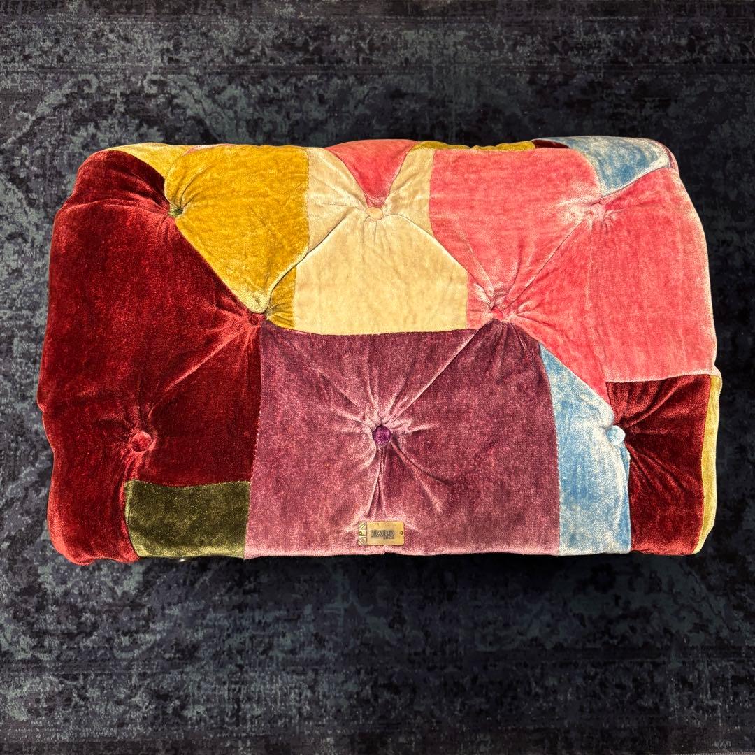 HALO ハロ ベンジントン フットスツール オットマン パッチワーク スツール