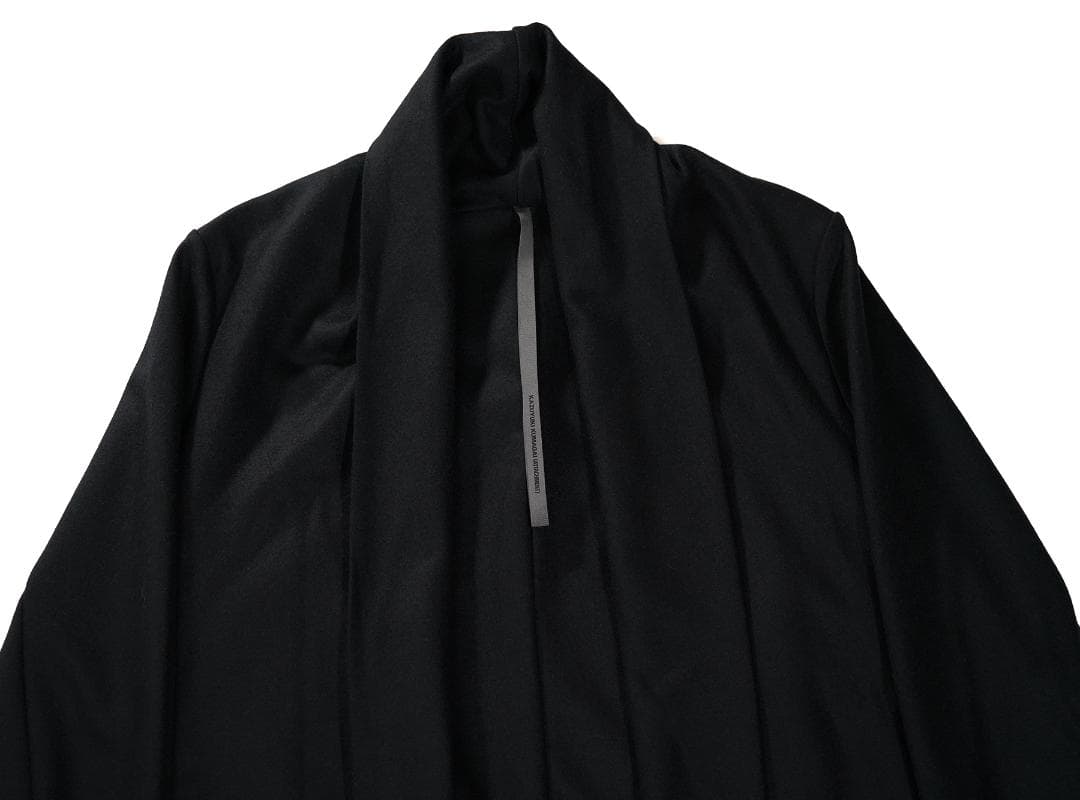 KAZUYUKI KUMAGAI ウールフランネルスムース ストールコート 1