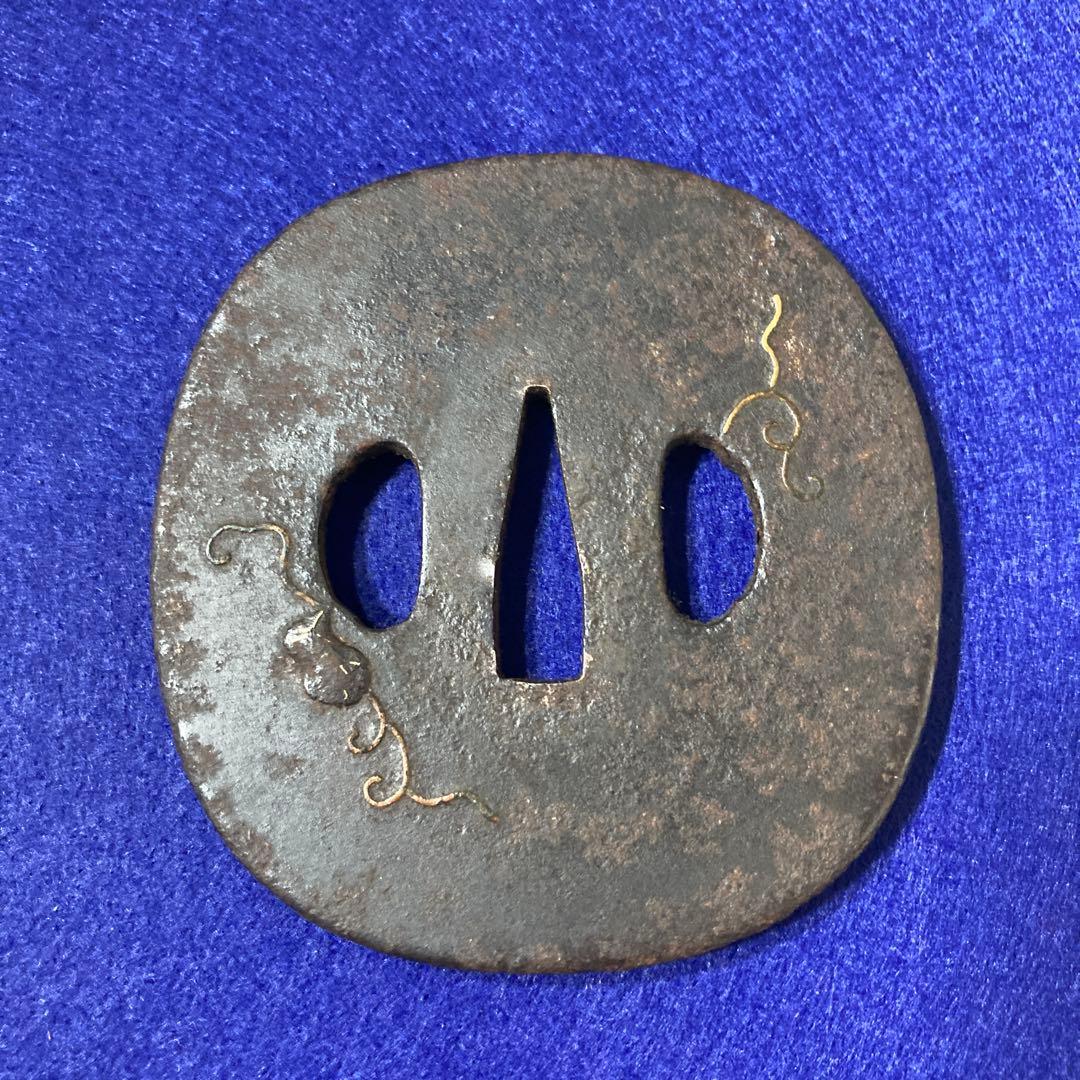 江戸時代大振り鍔瓜の図