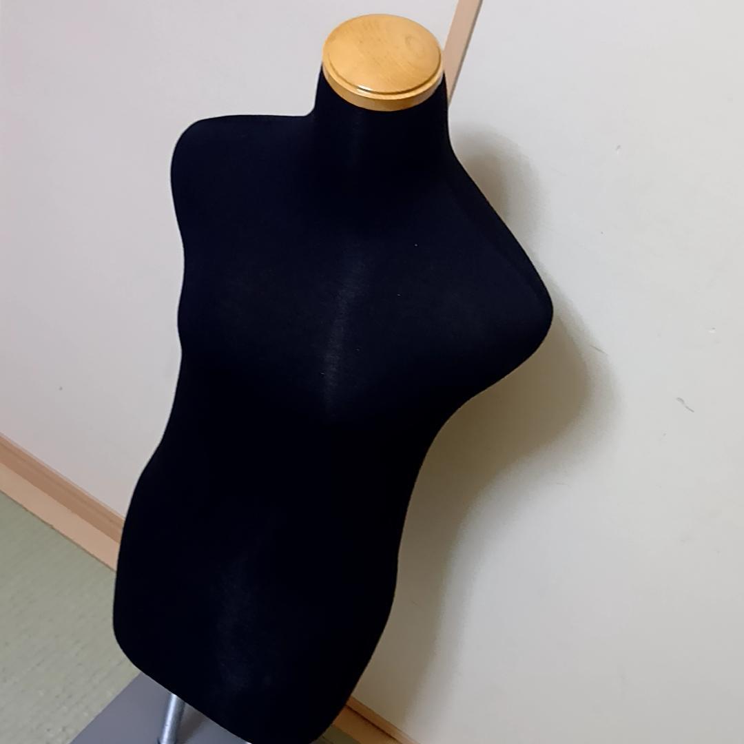 和装マネキン 着付けマネキン ブラック 黒 浴衣 着物　スタンド付き