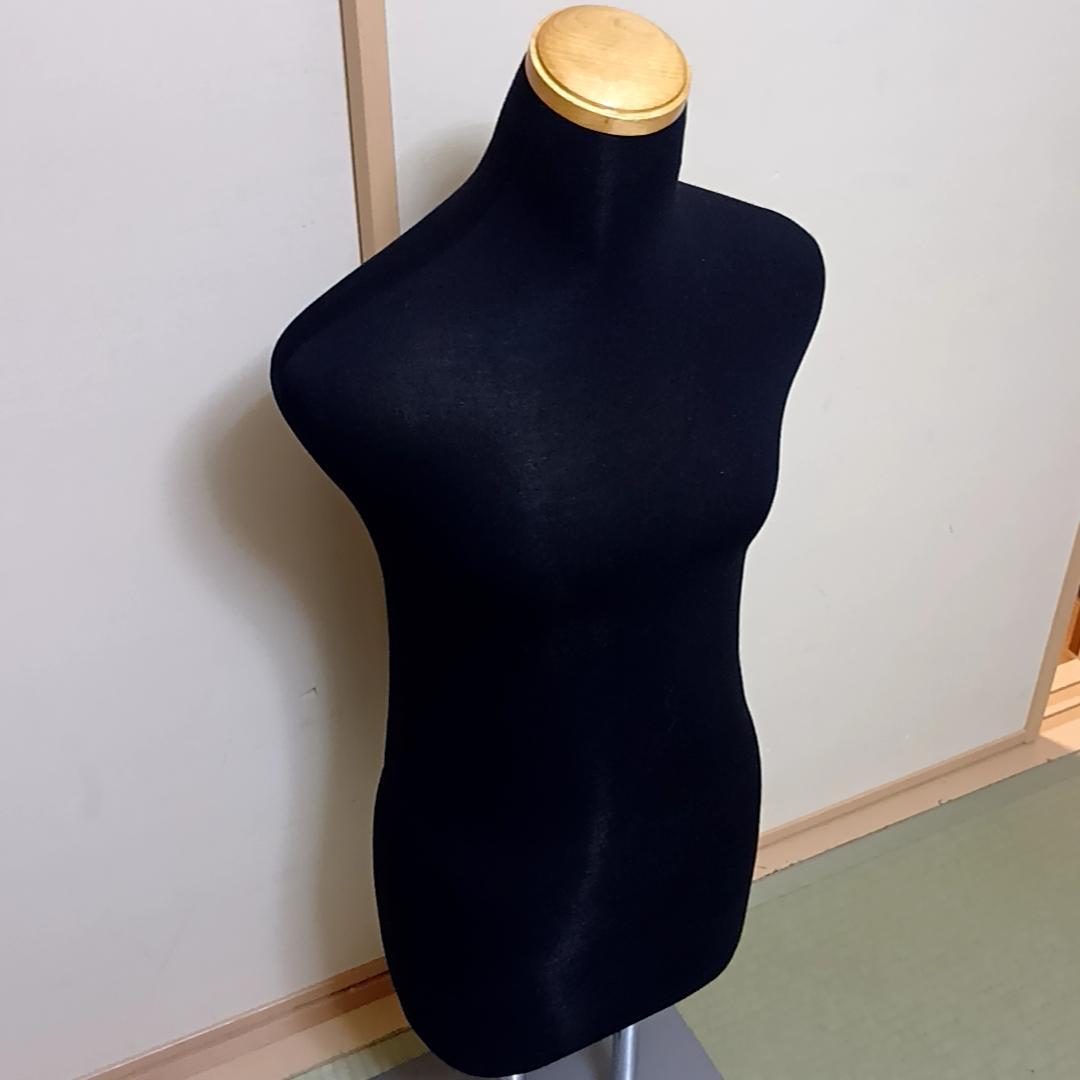 和装マネキン 着付けマネキン ブラック 黒 浴衣 着物　スタンド付き