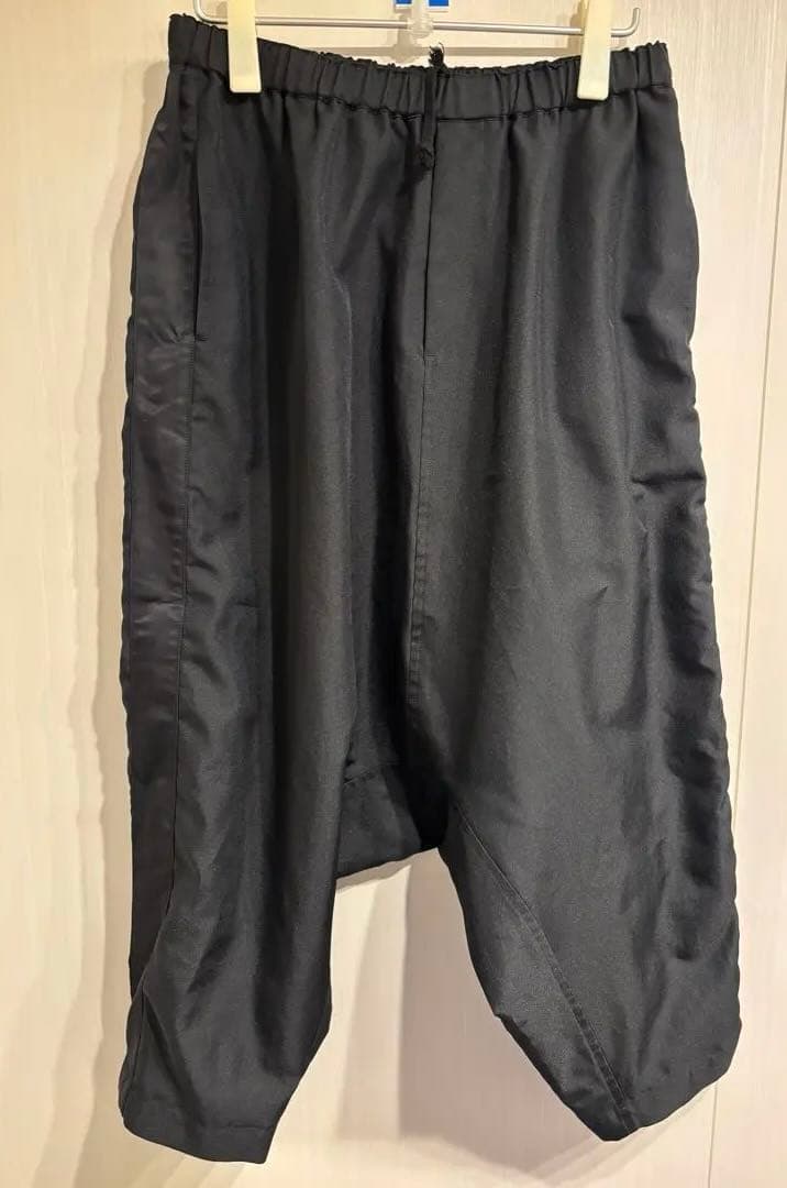 BLACK comme des garcons サルエルパンツ　黒　XXL