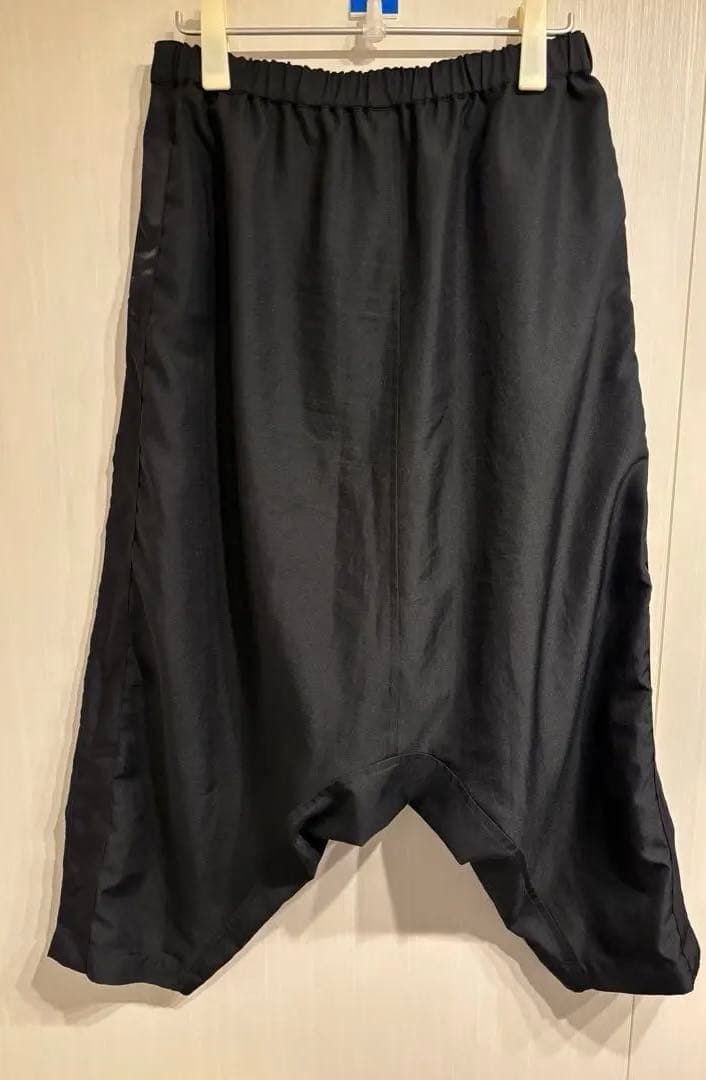 BLACK comme des garcons サルエルパンツ　黒　XXL