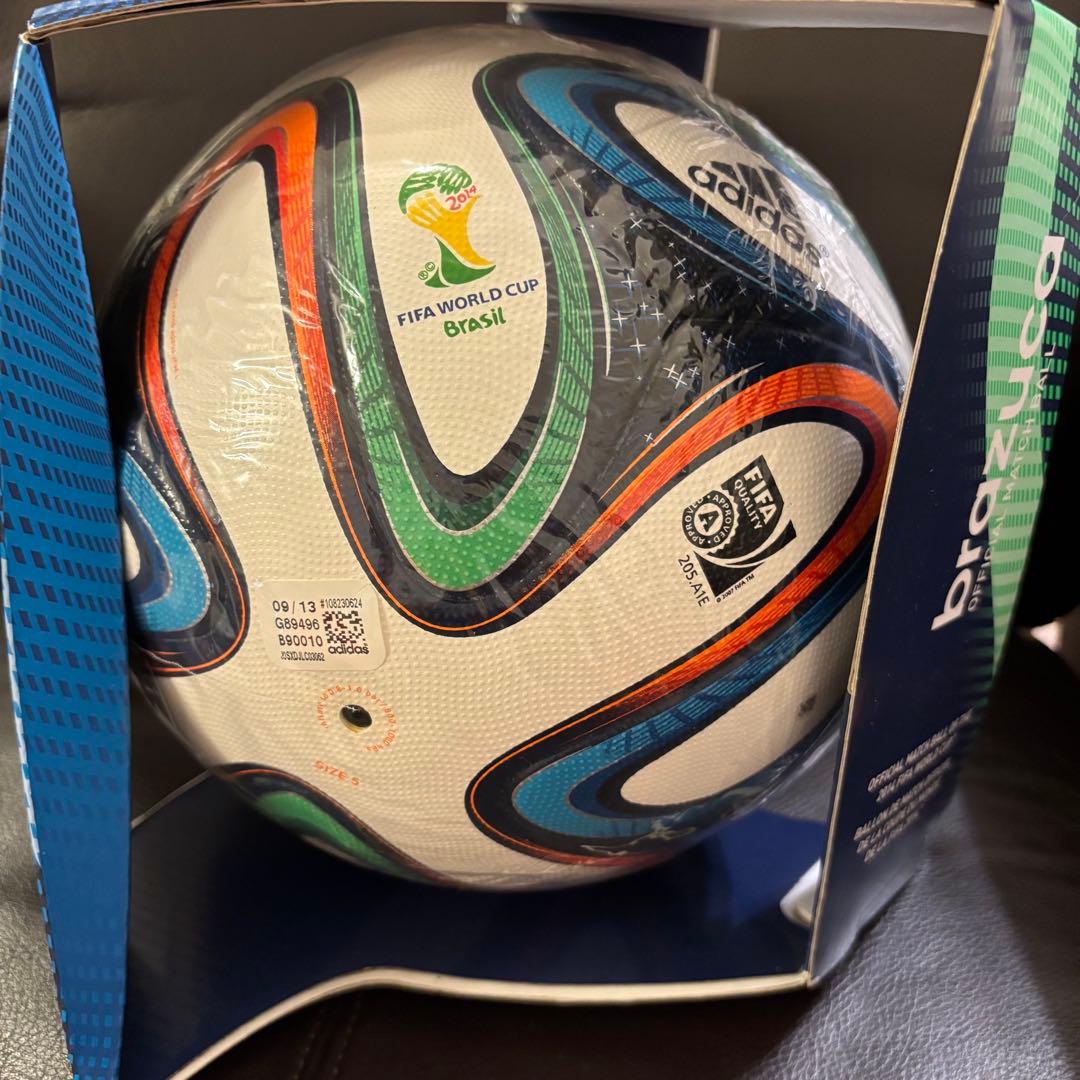 2014年W杯 公式球 アディダス ブラズーカJFA 非売品希少おまけあり