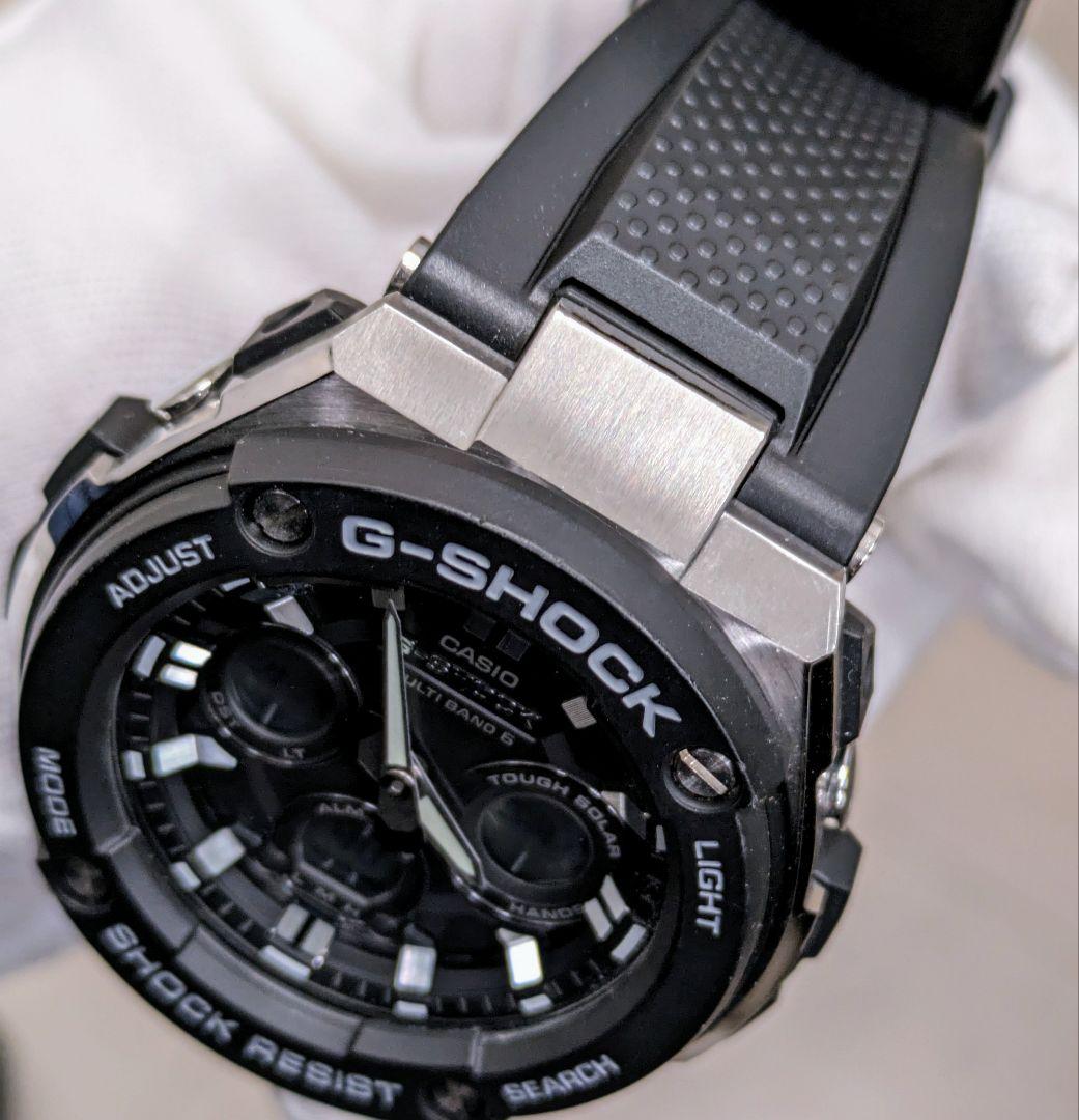 【ソーラー電波】カシオ　G-SHOCK　GST-W300-1AJF Gスチール