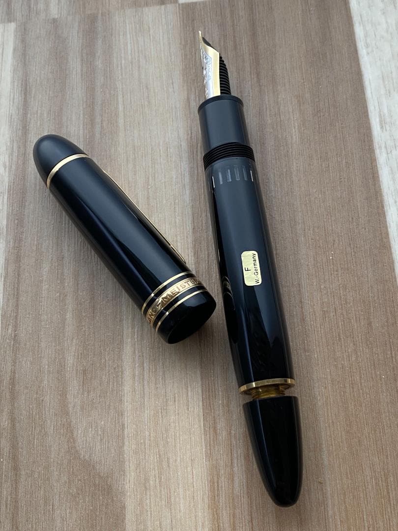 超美品　西ドイツ製 モンブラン 149 18K（F）750ゴールド吸入式 万年筆