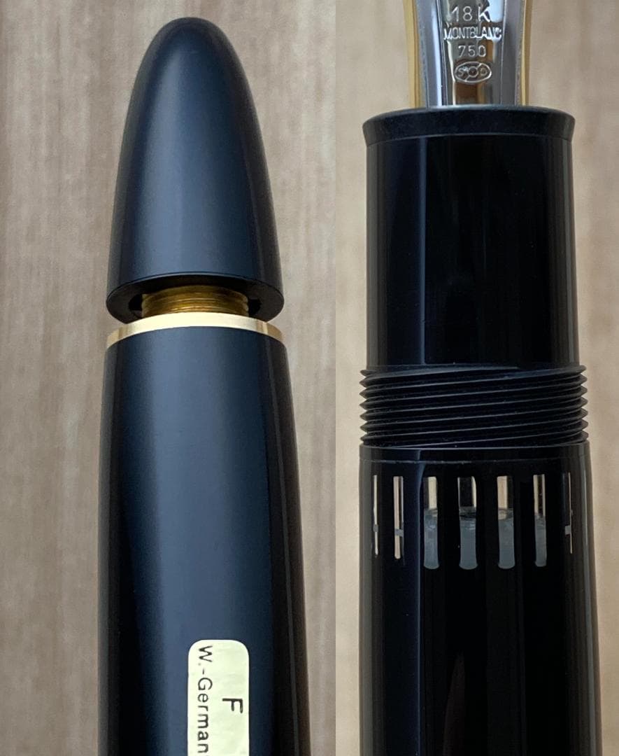 超美品　西ドイツ製 モンブラン 149 18K（F）750ゴールド吸入式 万年筆