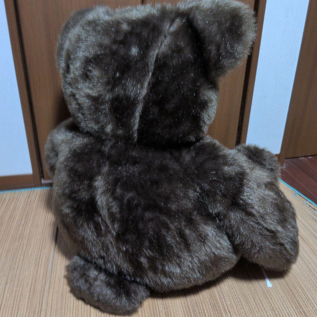 茶色の大きなぬいぐるみ 約70cm×80