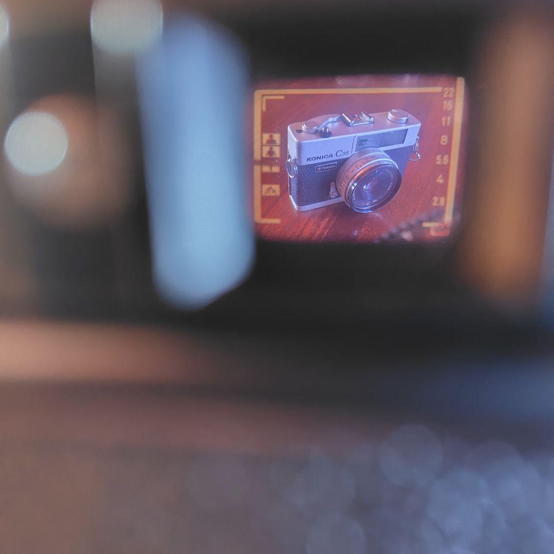 コニカ C35 EF 動作品！ Konica C35 EF フィルムカメラ