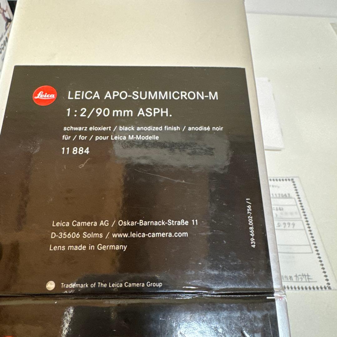 美品ライカ　アポスミクロン　M90/2