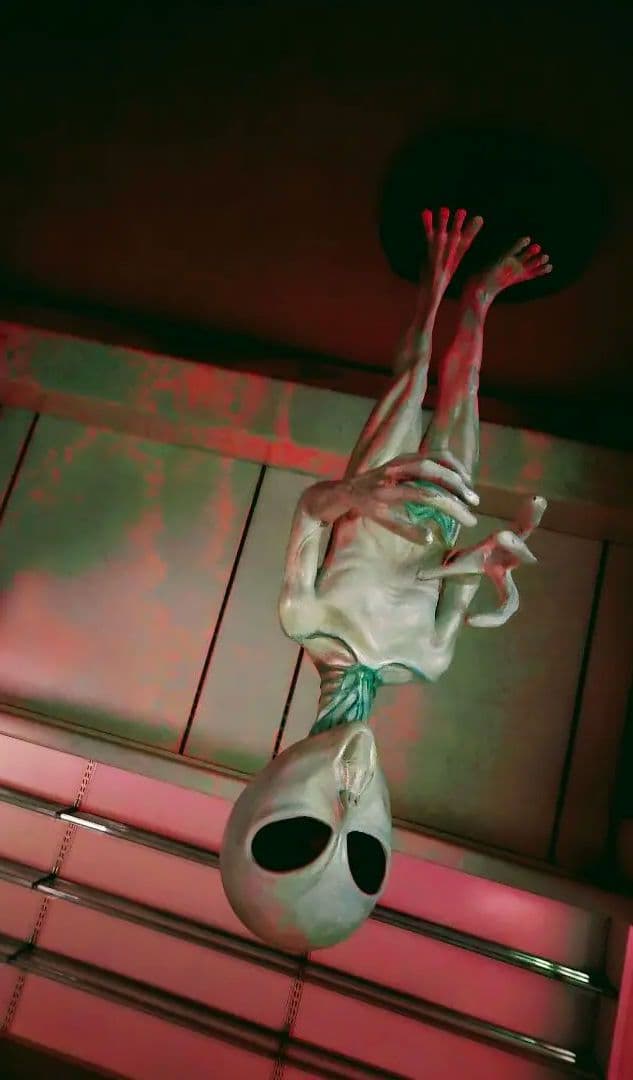 その他 Grey type Alien figure modeled object