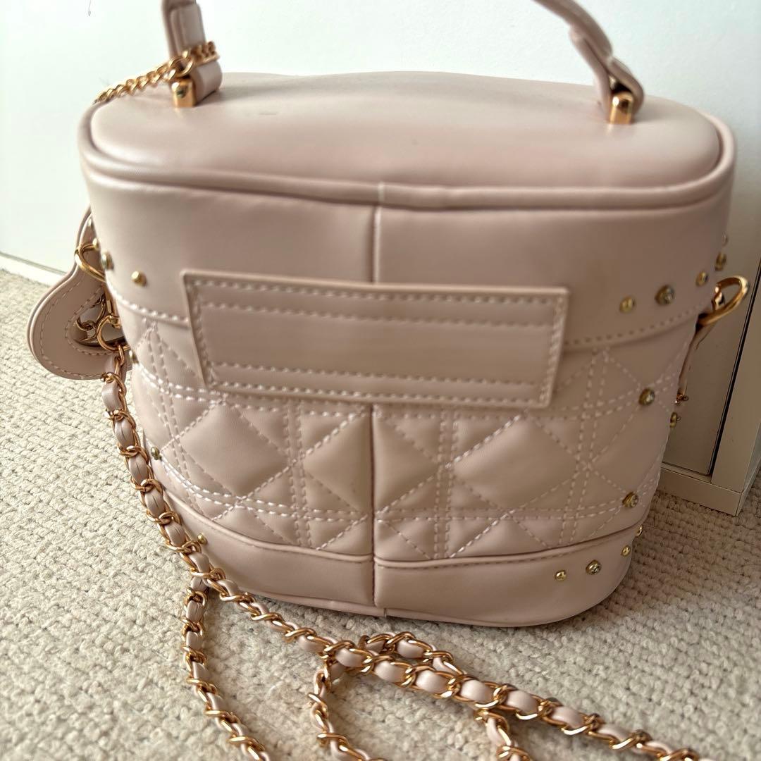 ロゼミューズ rosemuse バニティバッグ　ピンク