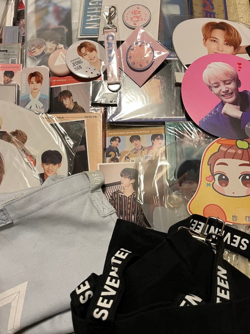 seventeen グッズ CD うちわ 等 まとめ売り
