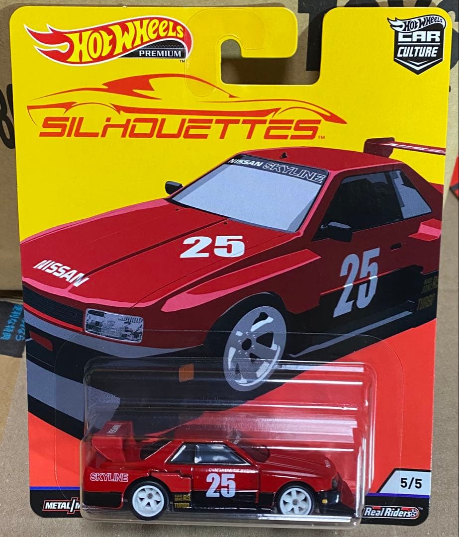 新品未開封　ホットウィール　カーカルチャー　シルエット　５台セット