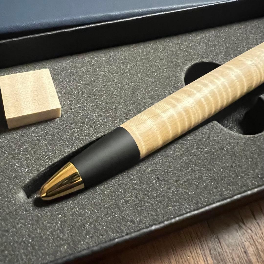 【新品未使用】　野原工芸 木製シャープペンシル シャーペン　トチ　とち