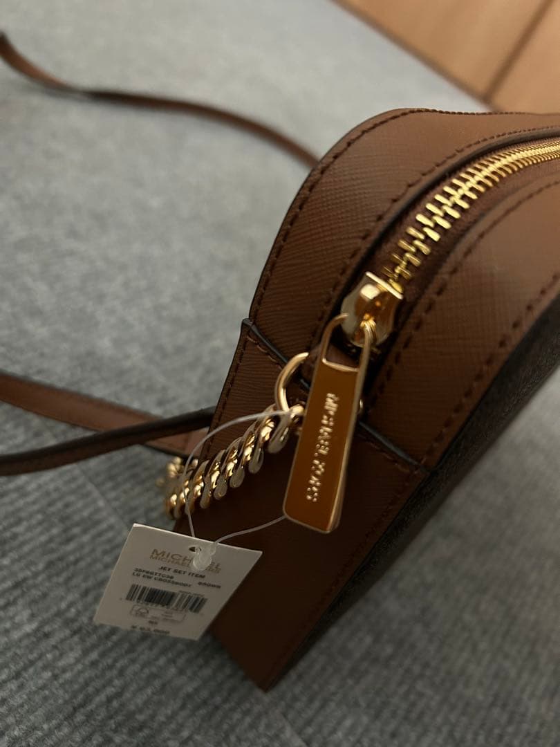 【新品未使用】 MICHEAL KORS MKロゴショルダー バック