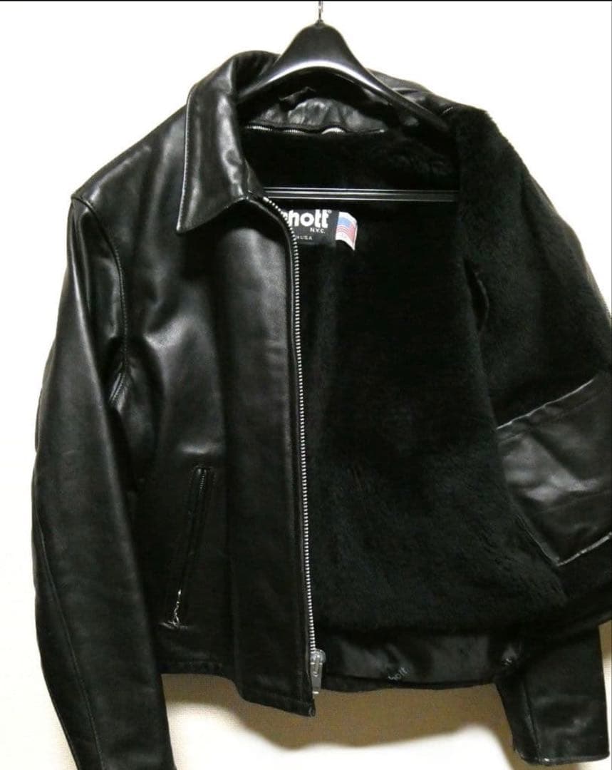 Schott 642 シングルライダース KINGサイズ42