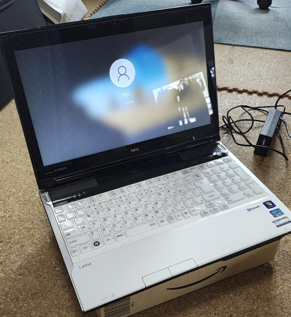 NEC LAVIE ノートPC LL750/H i7-3610QM メモリ8GB