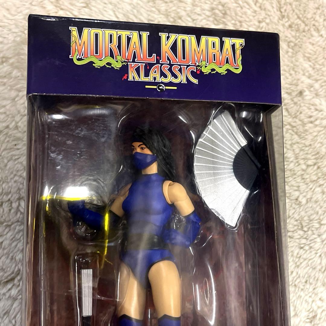 中古希少 モータルコンバット キタナ アクションフィギュア マクファーレントイズ