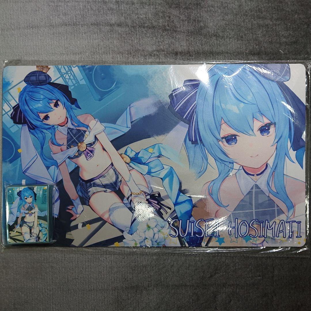 α1 ホロライブ ウエディング&肌 星街すいせい スリーブ&プレイマット