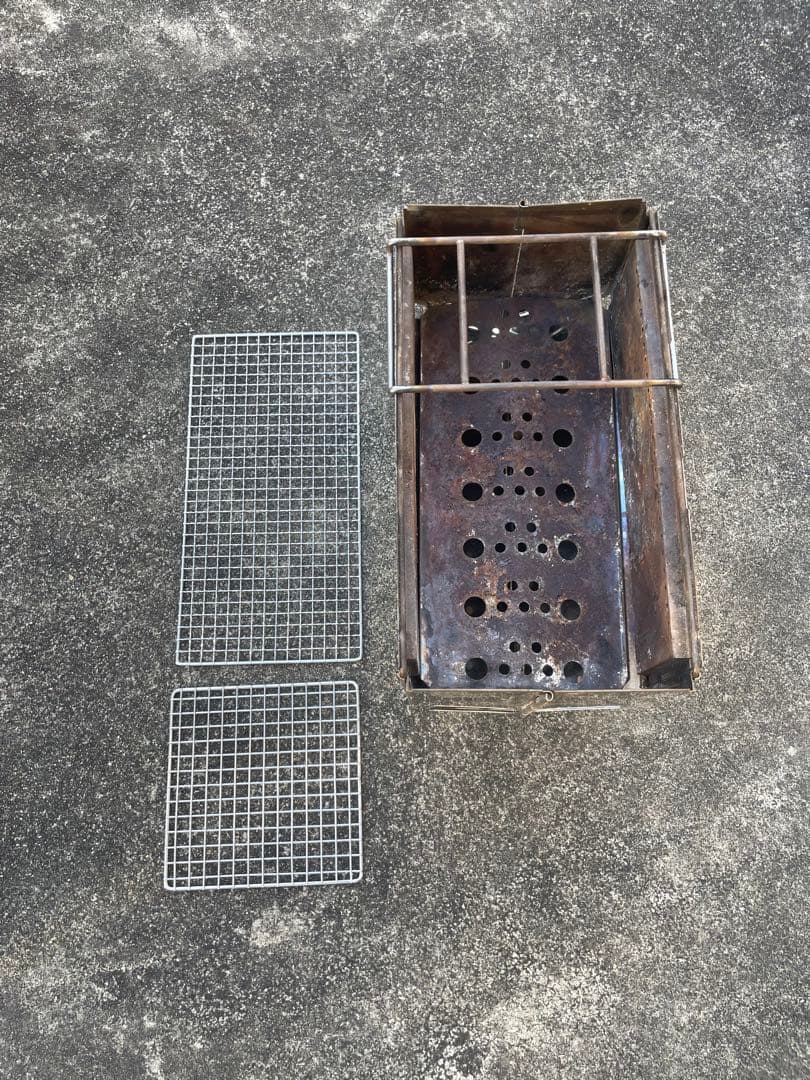 mont-bellの二次燃焼焚火台　フォールディング ファイヤーピット