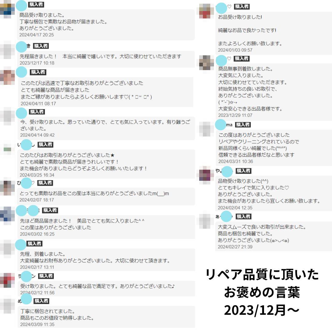 【ポンタさま用】ロエベ　Wホック　三つ折り財布　1207