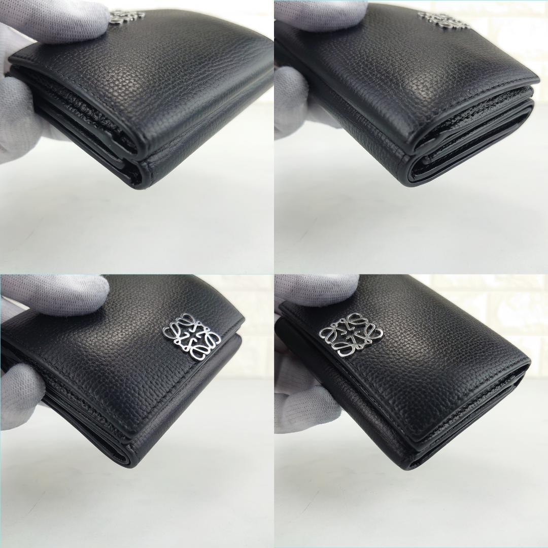 【ポンタさま用】ロエベ　Wホック　三つ折り財布　1207