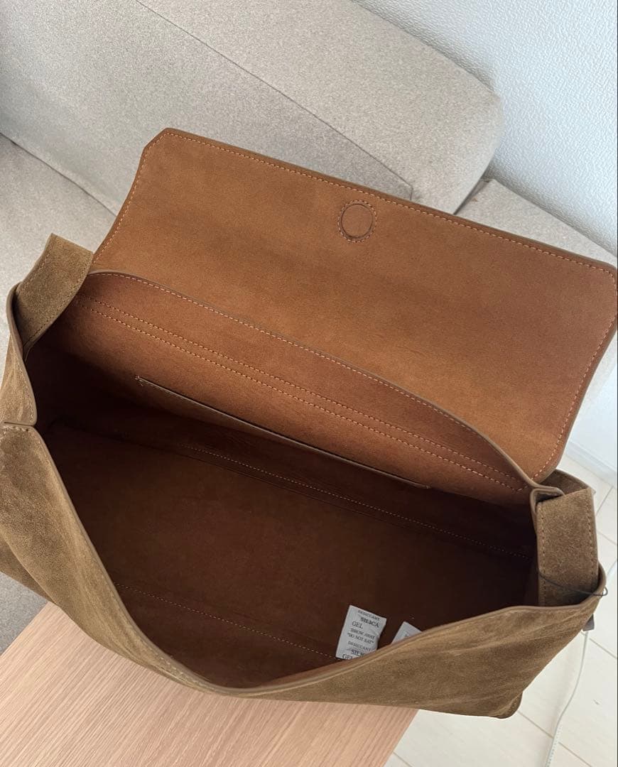 キャナルジーン　スウェードショルダーバッグ