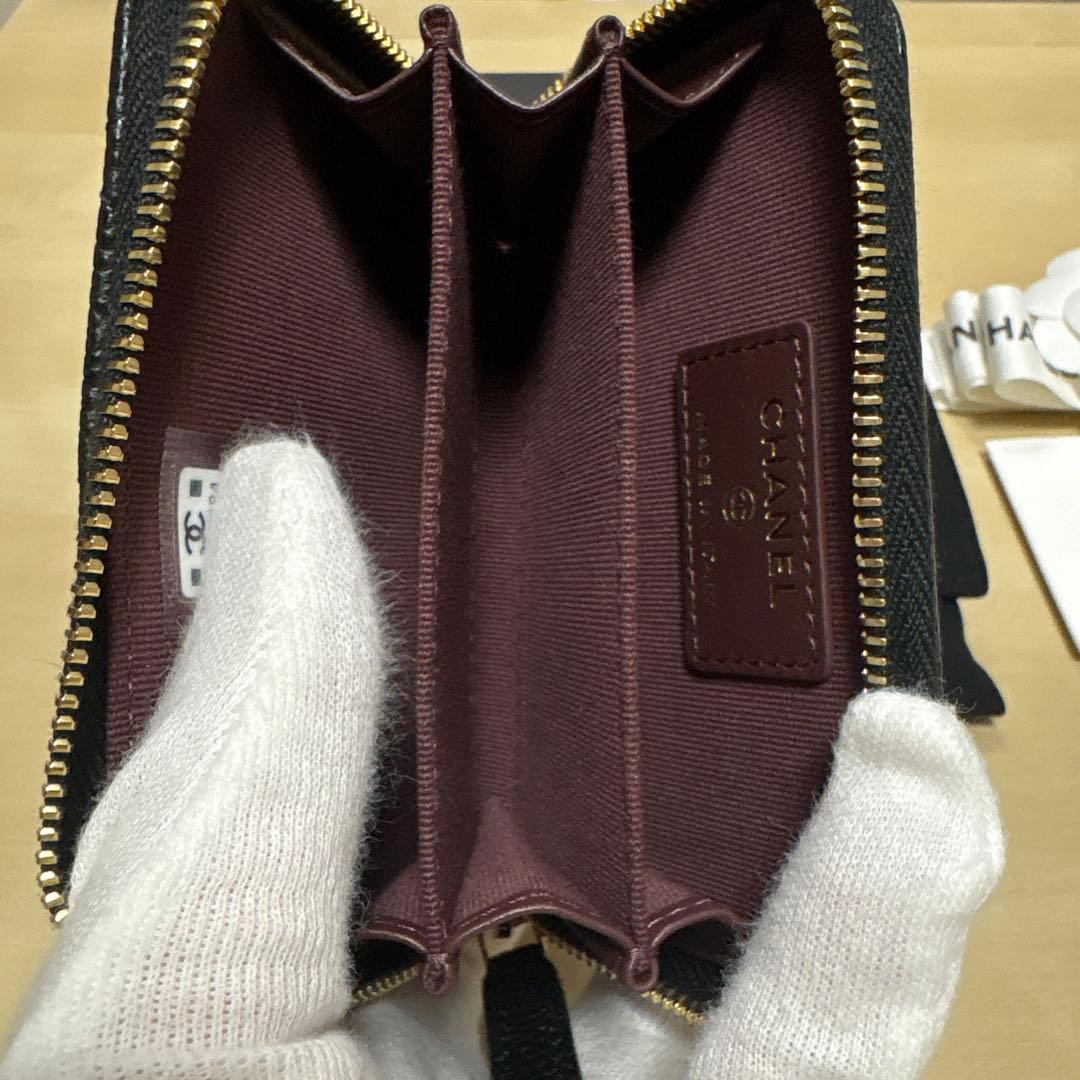 【新品未使用】 CHANEL クラシックジップパース ミニウォレット 財布