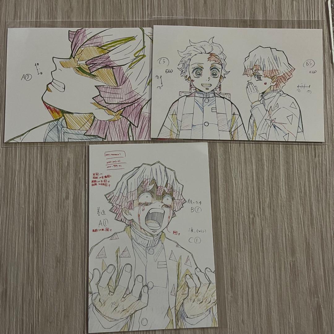 鬼滅の刃 我妻善逸 竈門炭治郎 立志編 原画ポストカード