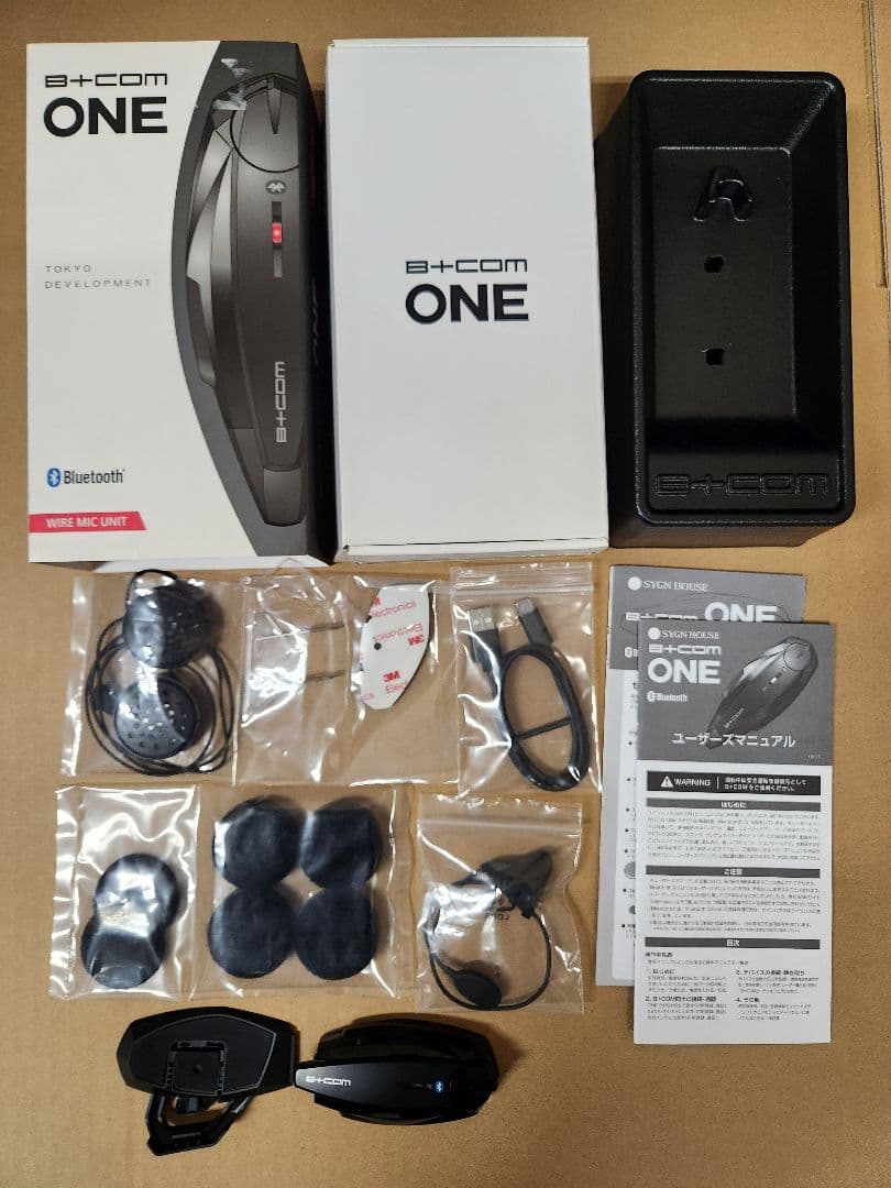 SYGN HOUSE B+COM ONE ワイヤーマイクブルートゥースインカム