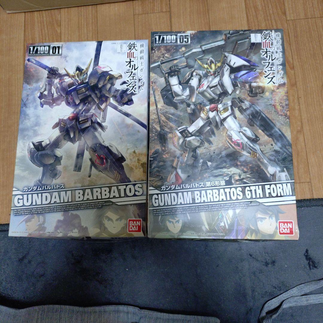 1/100＆フルメカニクス 鉄血のオルフェンズ ガンダムバルバトス等８点セット