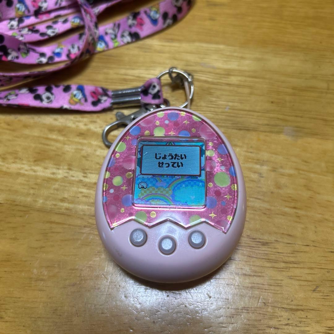 たまごっちみくす mix ピンク ドット柄 動作確認済み 電池つき