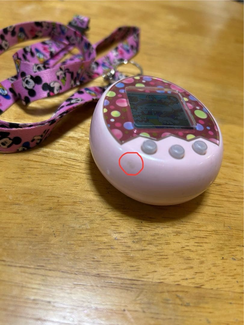 たまごっちみくす mix ピンク ドット柄 動作確認済み 電池つき