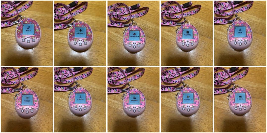 たまごっちみくす mix ピンク ドット柄 動作確認済み 電池つき