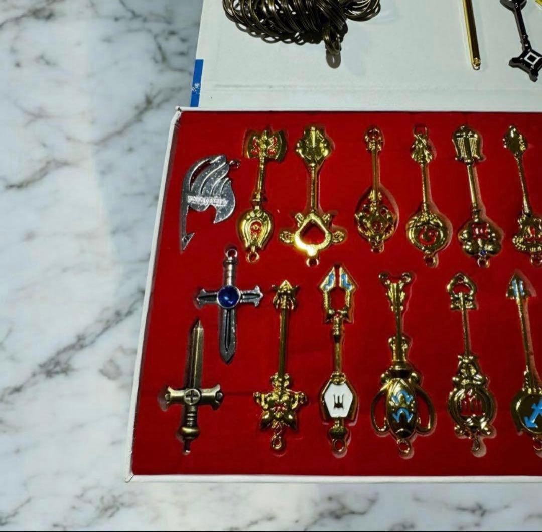 新品 FAIRY TALE フェアリーテイル ルーシィ 27本 星霊 精霊の鍵