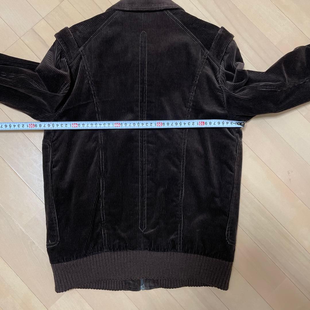 ヴェロニクブランキーノ コーデュロイ ブラウン ブルゾン　46