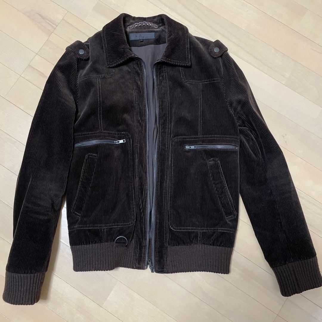 ヴェロニクブランキーノ コーデュロイ ブラウン ブルゾン　46