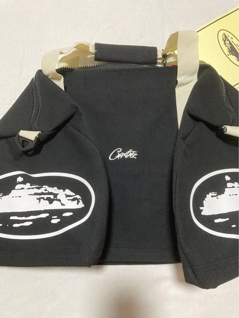 Corteiz HMP ボストンバッグ 黒 キャンバス