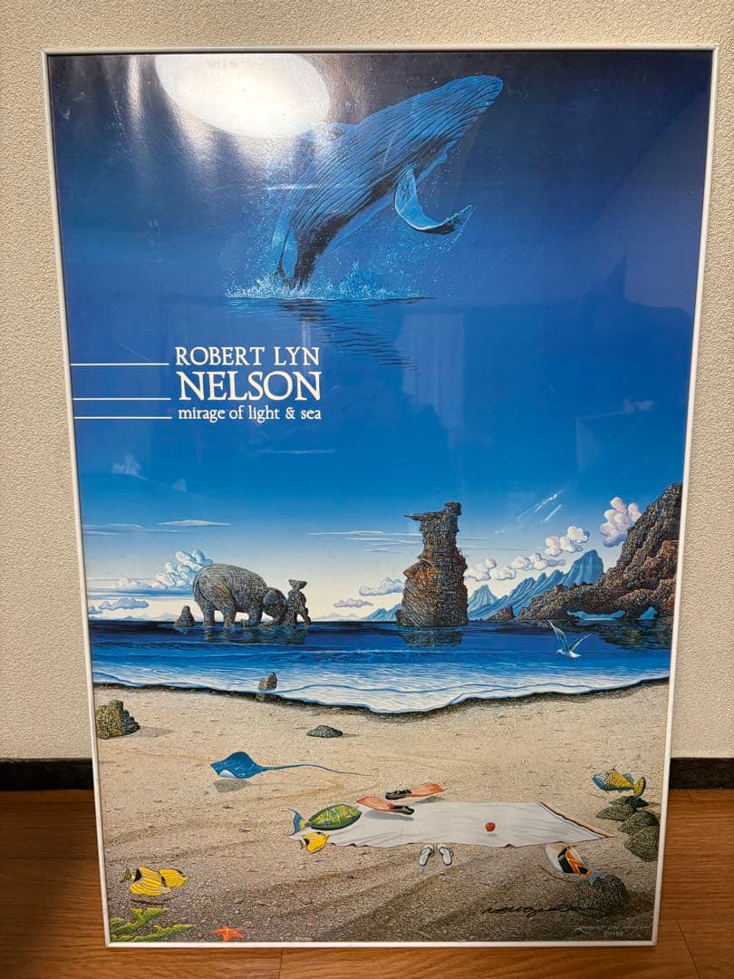 ロバート・リン・ネルソンmirage of light & see ポスター