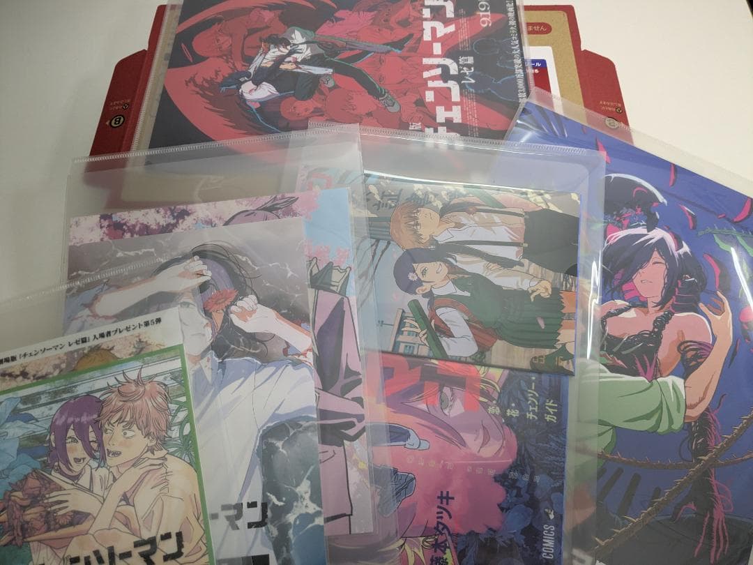 おまけ付き☆劇場版チェンソーマンレゼ篇特典全7種コンプリートセット未使用未開封品