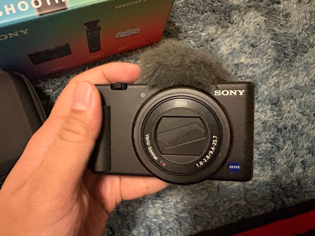 美品 SONY VLOGCAM ZV-1 シューティンググリップキット