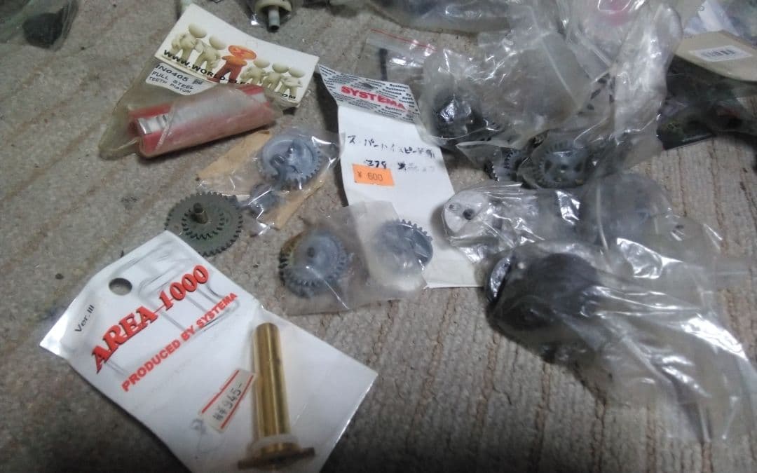 マルイ電動ガン　カスタム用部品セット　総額６万円分以上　システマ、マルイ、ヨコモ