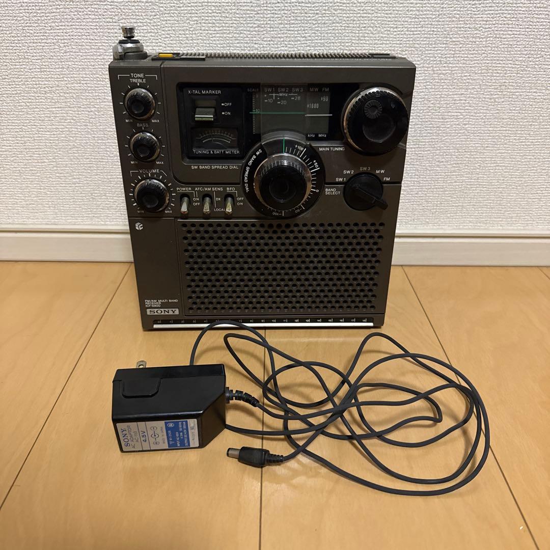 『動作品』SONY マルチバンドレシーバー ICF-5900