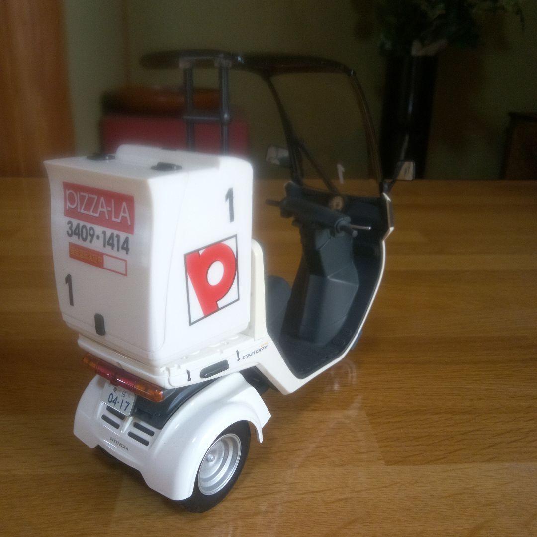 トミーテック　Honda ジャイロキャノピー　ピザーラ　1/12　完成品バイク