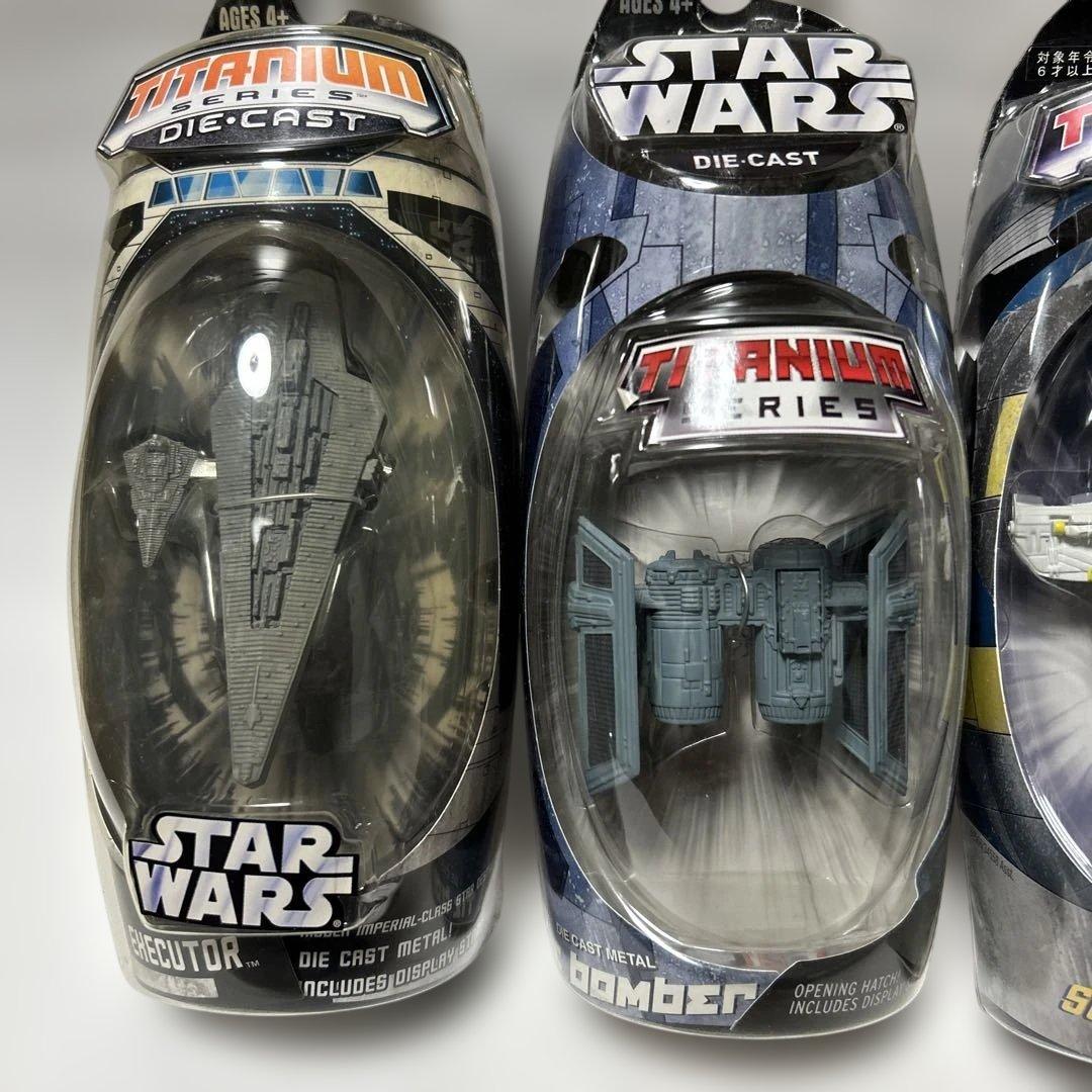 Star Wars Titanium Series ダイキャストモデル4点セット