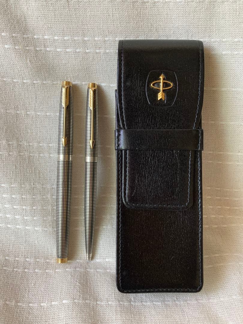 日曜21時まで！パーカー75 万年筆 極細　ボールペン