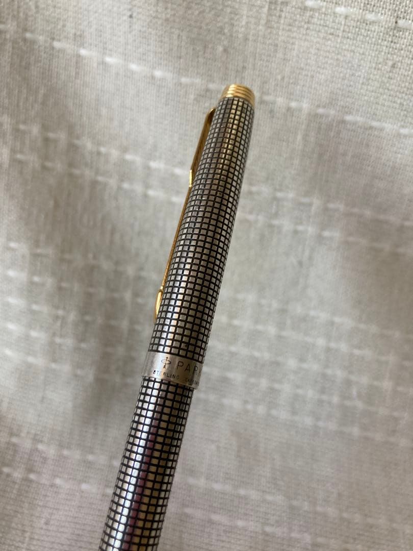 日曜21時まで！パーカー75 万年筆 極細　ボールペン